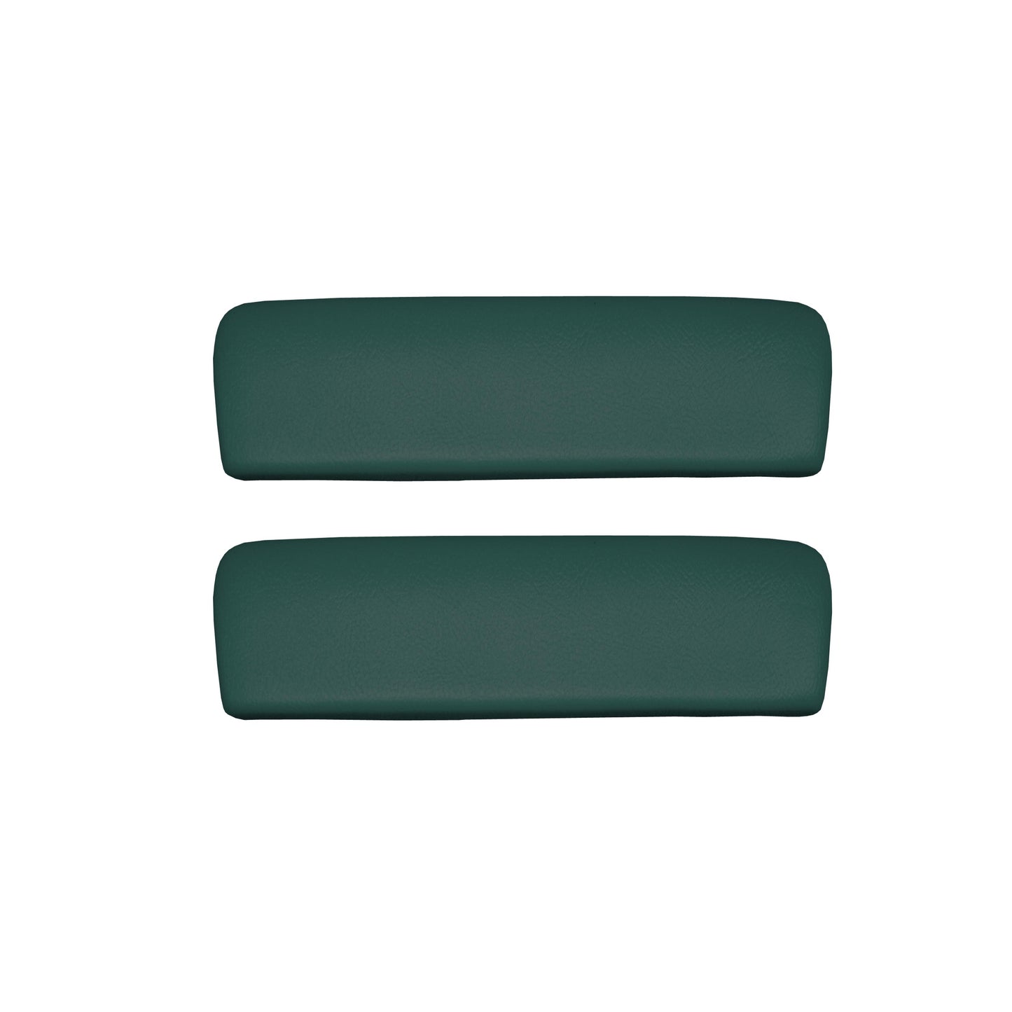65/67 GM A-BODY HTP/COUPE REAR ARMREST PADS - DARK TURQUOISE