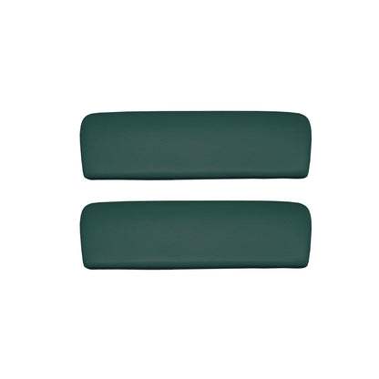 65/67 GM A-BODY HTP/COUPE REAR ARMREST PADS - DARK TURQUOISE