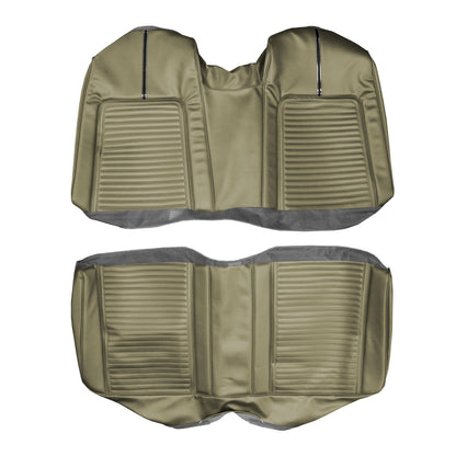 66 SPORT FURY CONVERTIBLE REAR UPHOLSTERY - CITRON