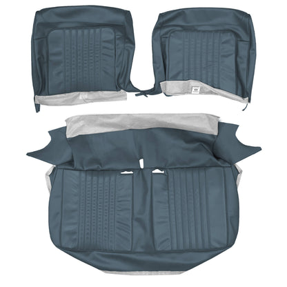 71 EL CAMINO SPLIT BENCH UPHOLSTERY - BLUE