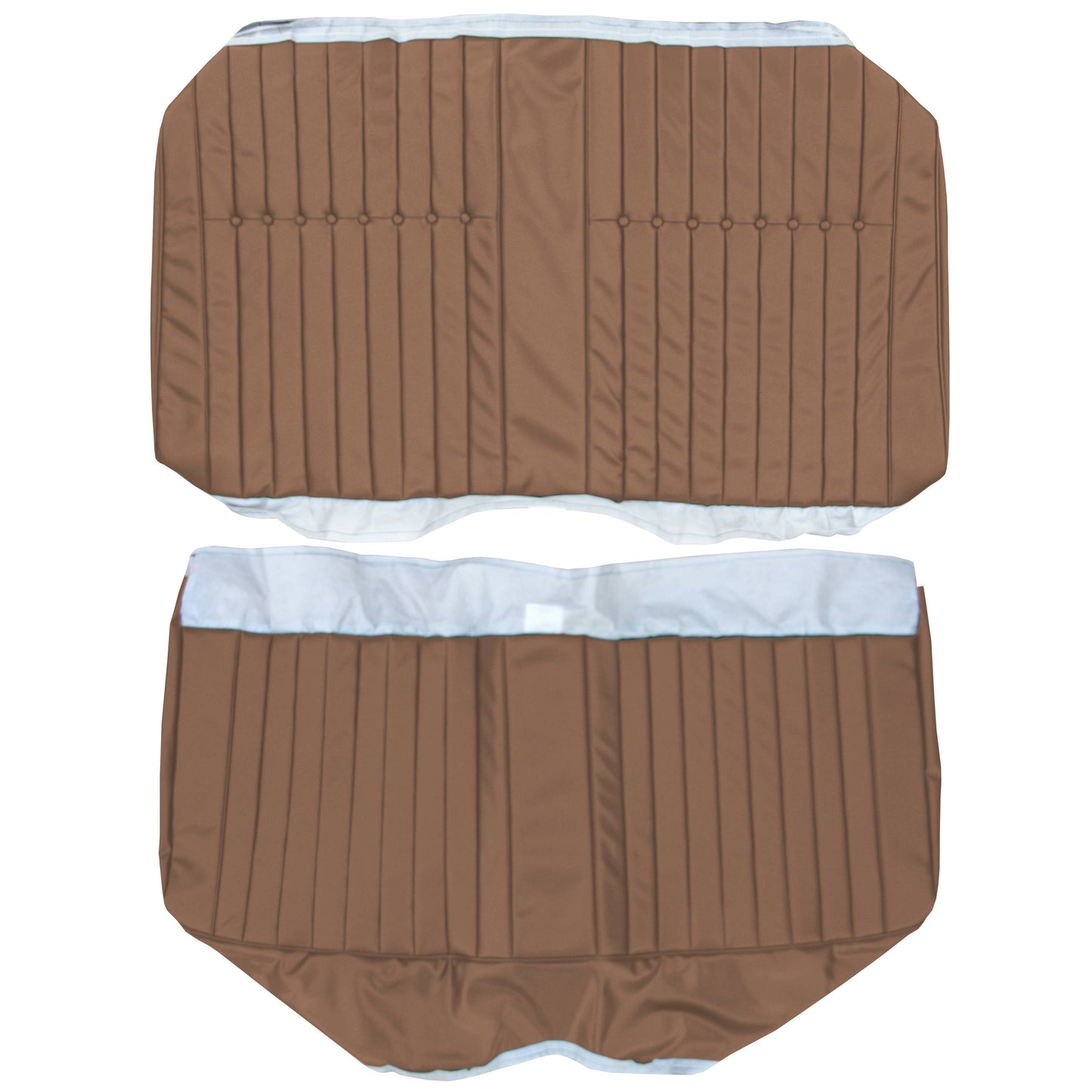 64 SKYLARK SPORT COUPE REAR UPHOLSTERY - BROWN