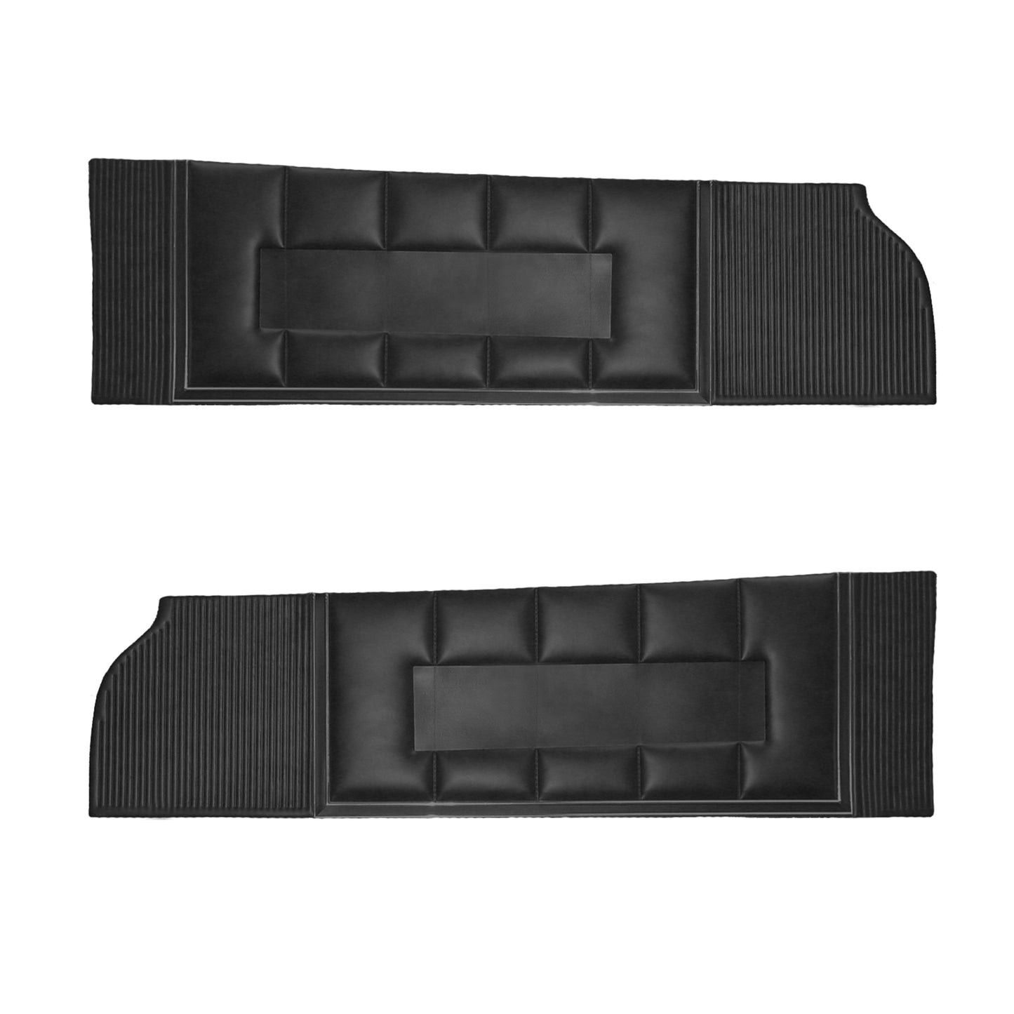 71 CHARGER SE FRONT UPPER DOOR PANELS - BLACK
