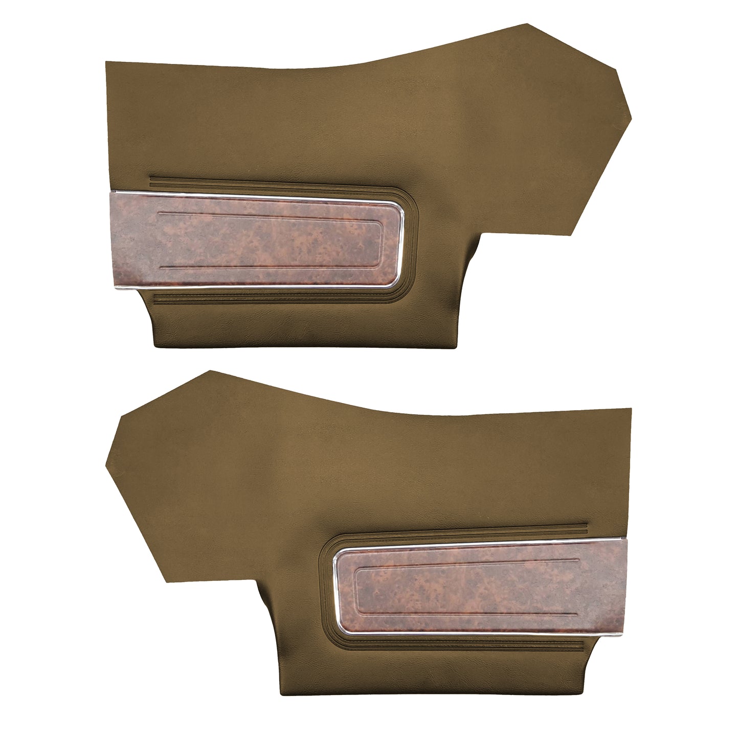 70 CUTLASS SUPREME/442 CONVERTIBLE REAR PANELS (UNASSEMBLED) - BURNISHED SADDLE