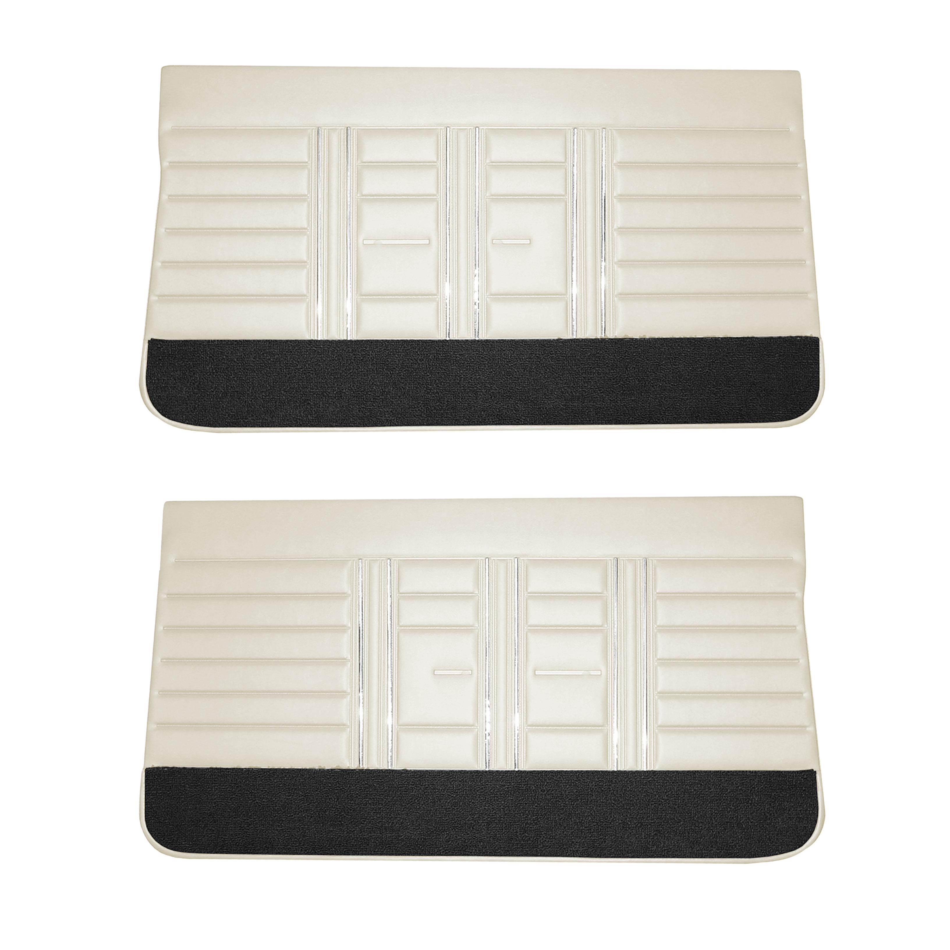 67 Cutlass Supreme/442 Door Panels - Parchment - Legendary Auto