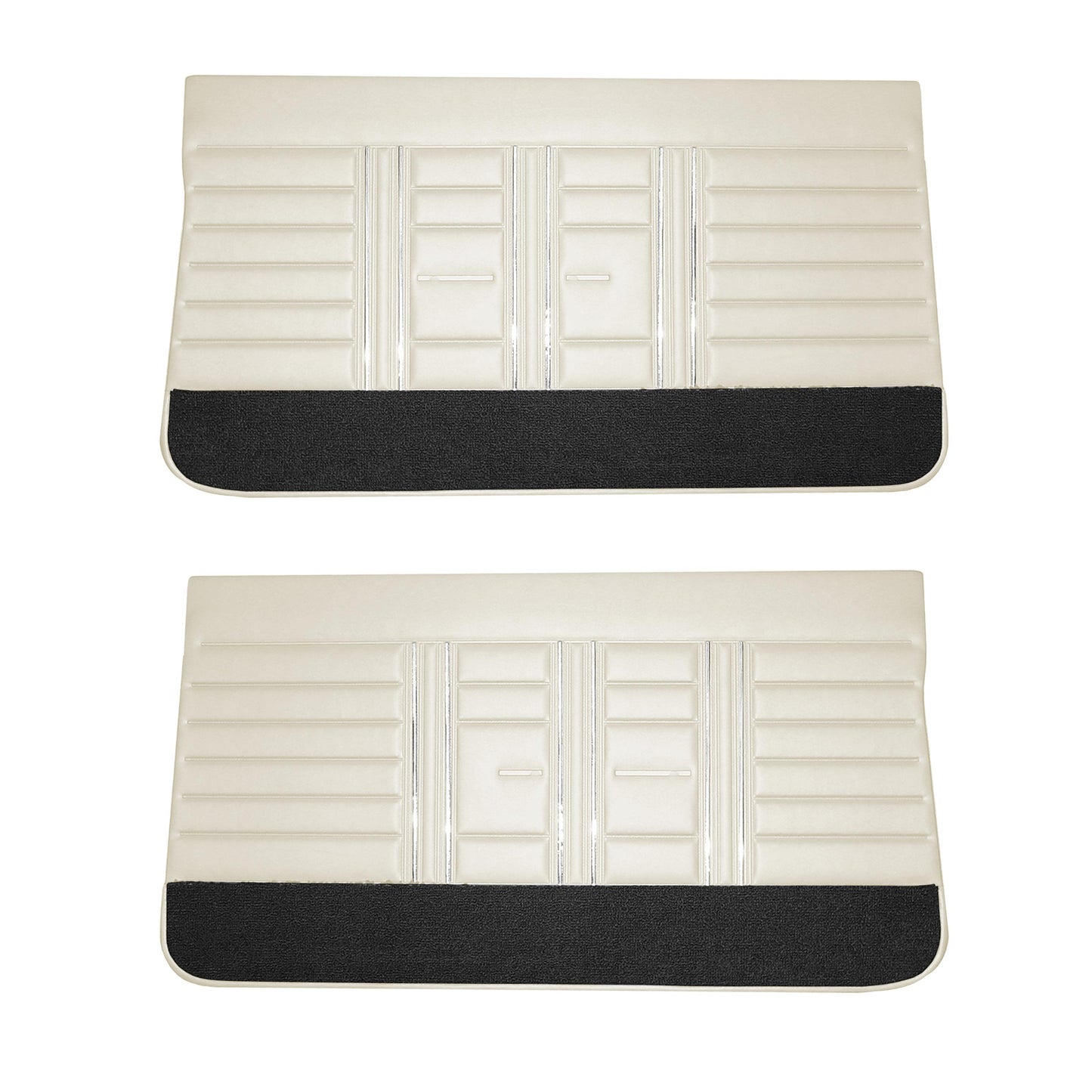 67 CUTLASS SUPREME/442 FRONT DOOR PANELS - PARCHMENT