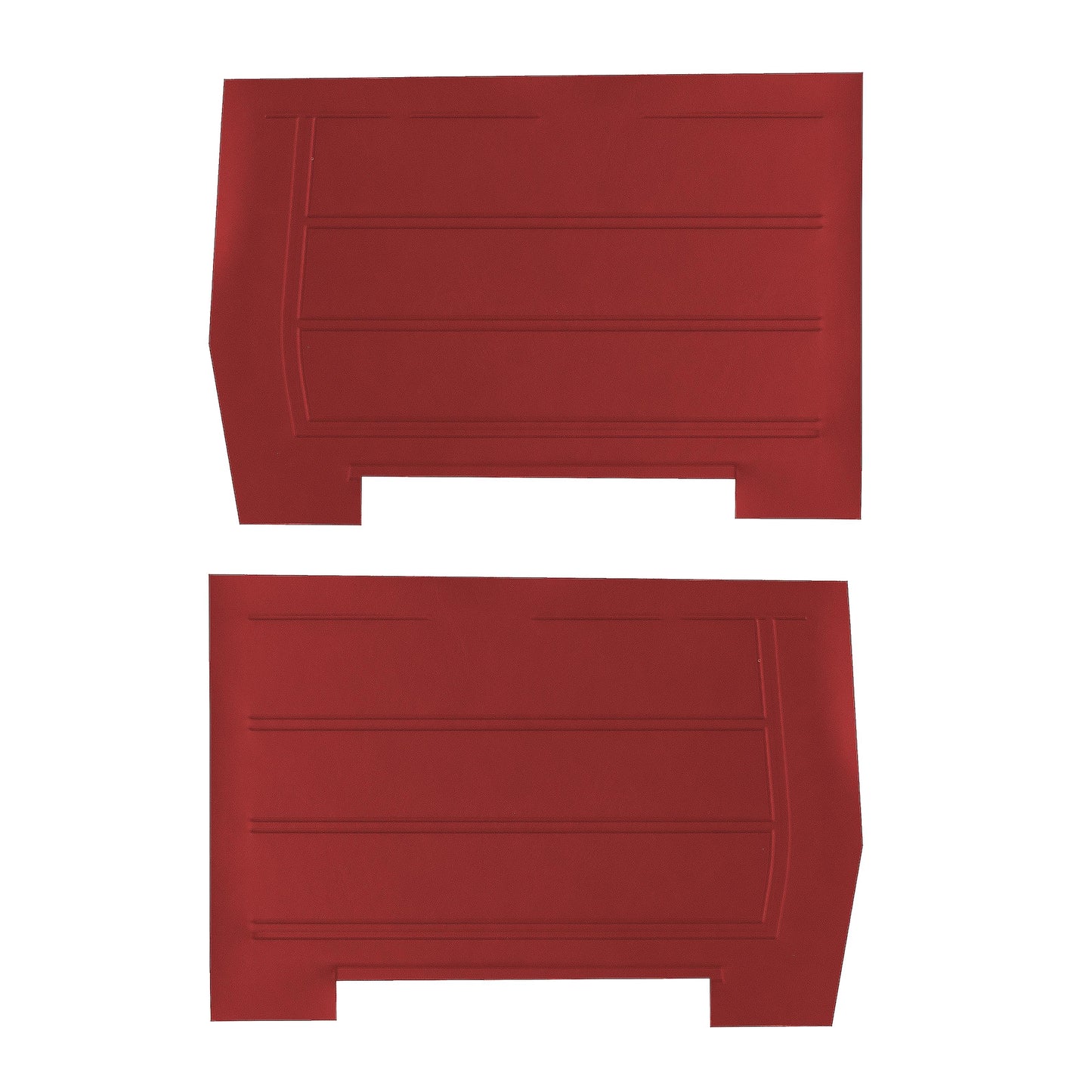 65 CHEVELLE/MALIBU CONVERTIBLE REAR PANELS - RED