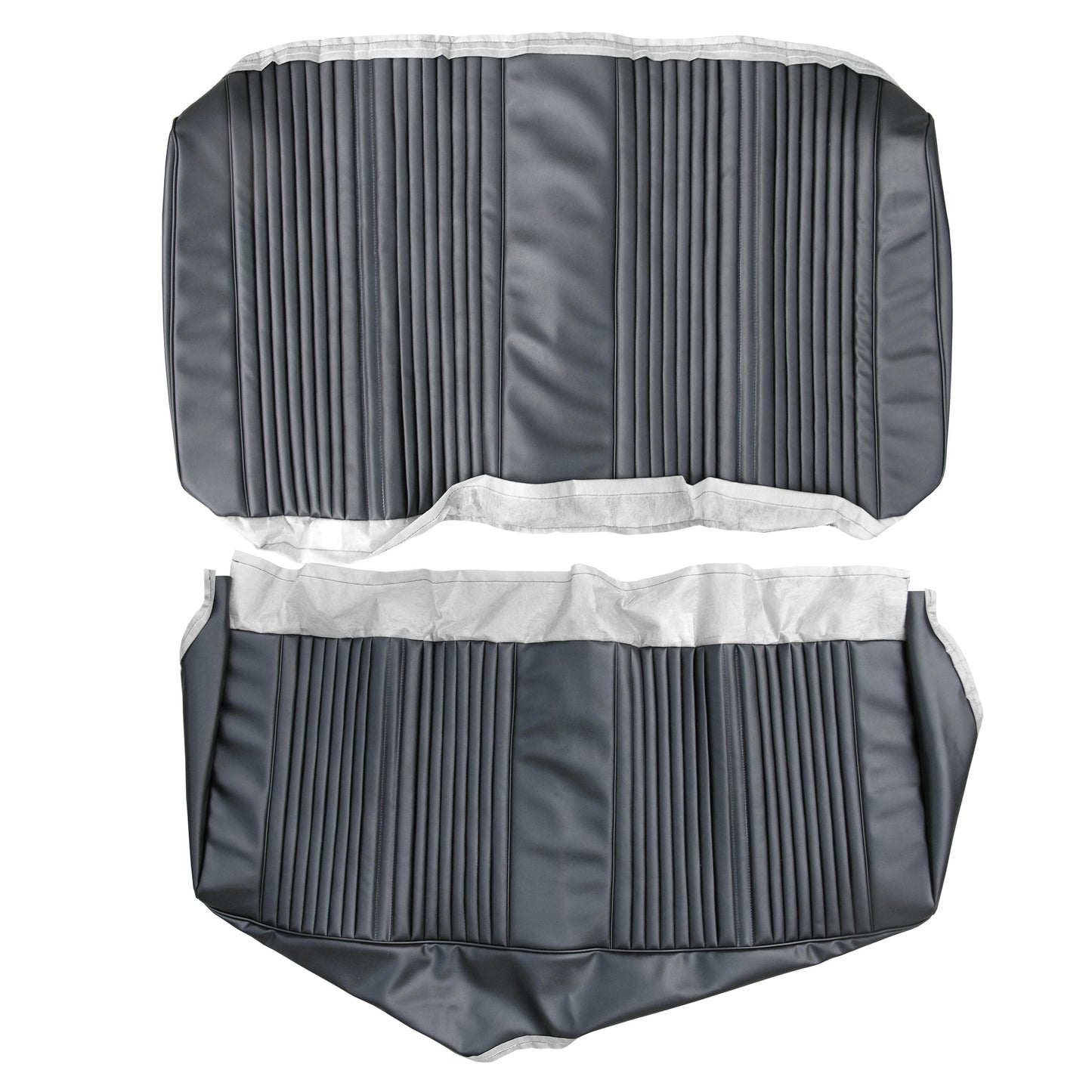 65 CUTLASS/442 HARDTOP REAR UPHOLSTERY - BLACK