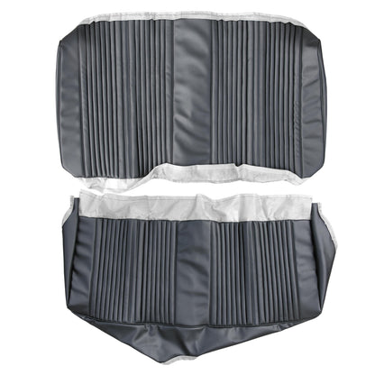 65 CUTLASS/442 HARDTOP REAR UPHOLSTERY - BLACK