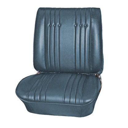 65 SKYLARK/GS SPT CPE/CNV BUCKET SEAT UPHOLSTERY - BLUE