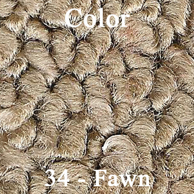 1964 PLYMOUTH VALIANT SIGNET/1965 DODGE DART 270/DART GT 4-SPEED MANUAL LOOP CARPET KIT - FAWN