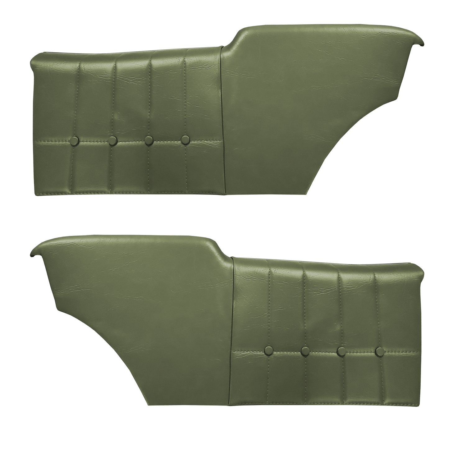 71 MONTE CARLO HARDTOP REAR PANELS (PRE-ASSEMBLED) - JADE GREEN