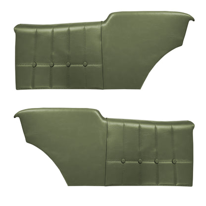 71 MONTE CARLO HARDTOP REAR PANELS (PRE-ASSEMBLED) - JADE GREEN