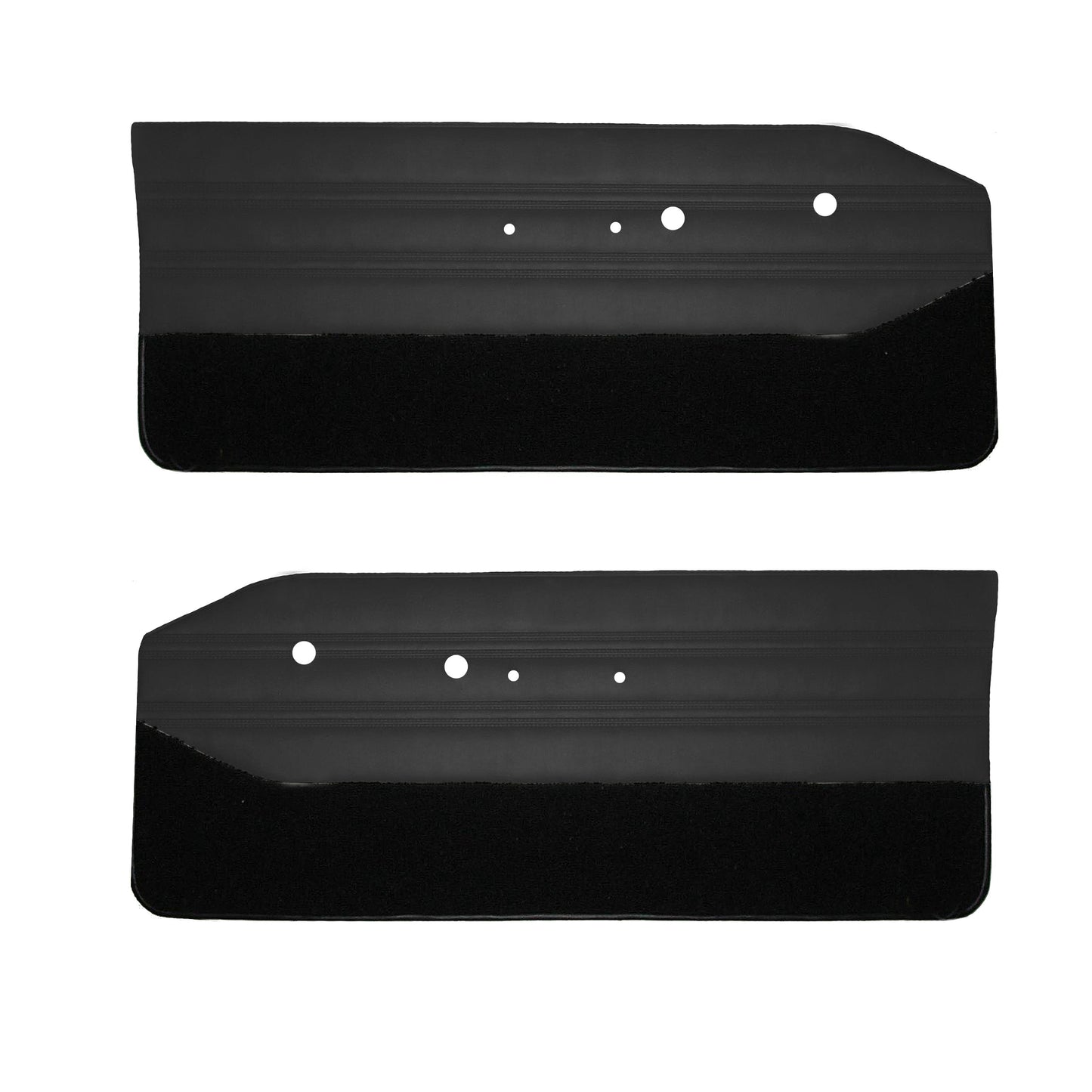 66 DART GT DOOR PANELS - BLACK