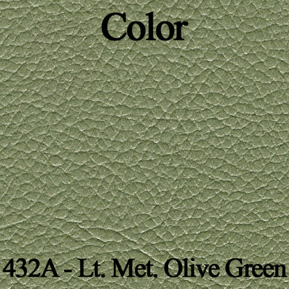 70 REBEL/REBEL MACHINE FRONT DOOR PANELS (PRE-ASSEMBLED) - GREEN