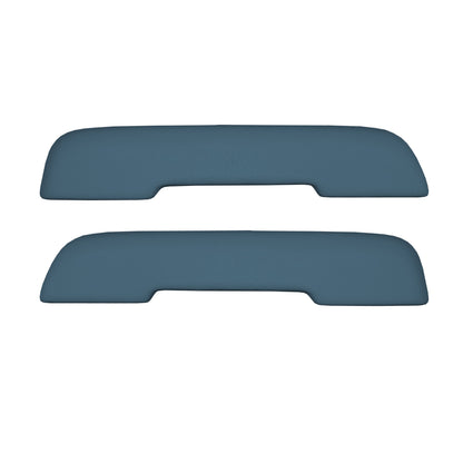 68 GM A-BODY FRONT ARMREST PADS - MEDIUM BLUE