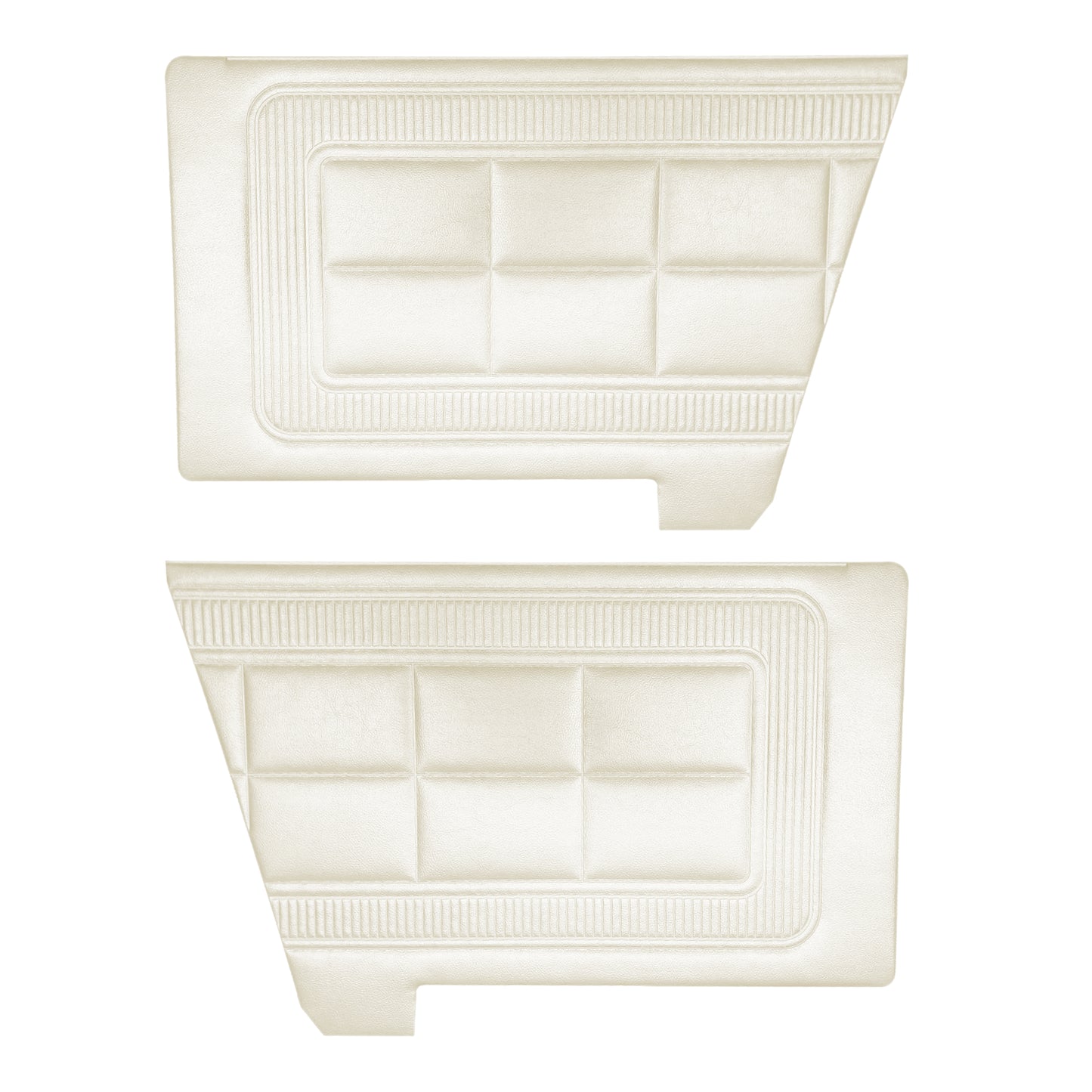 69 DART CUSTOM HARDTOP REAR PANELS - WHITE
