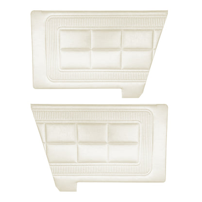 69 DART CUSTOM HARDTOP REAR PANELS - WHITE