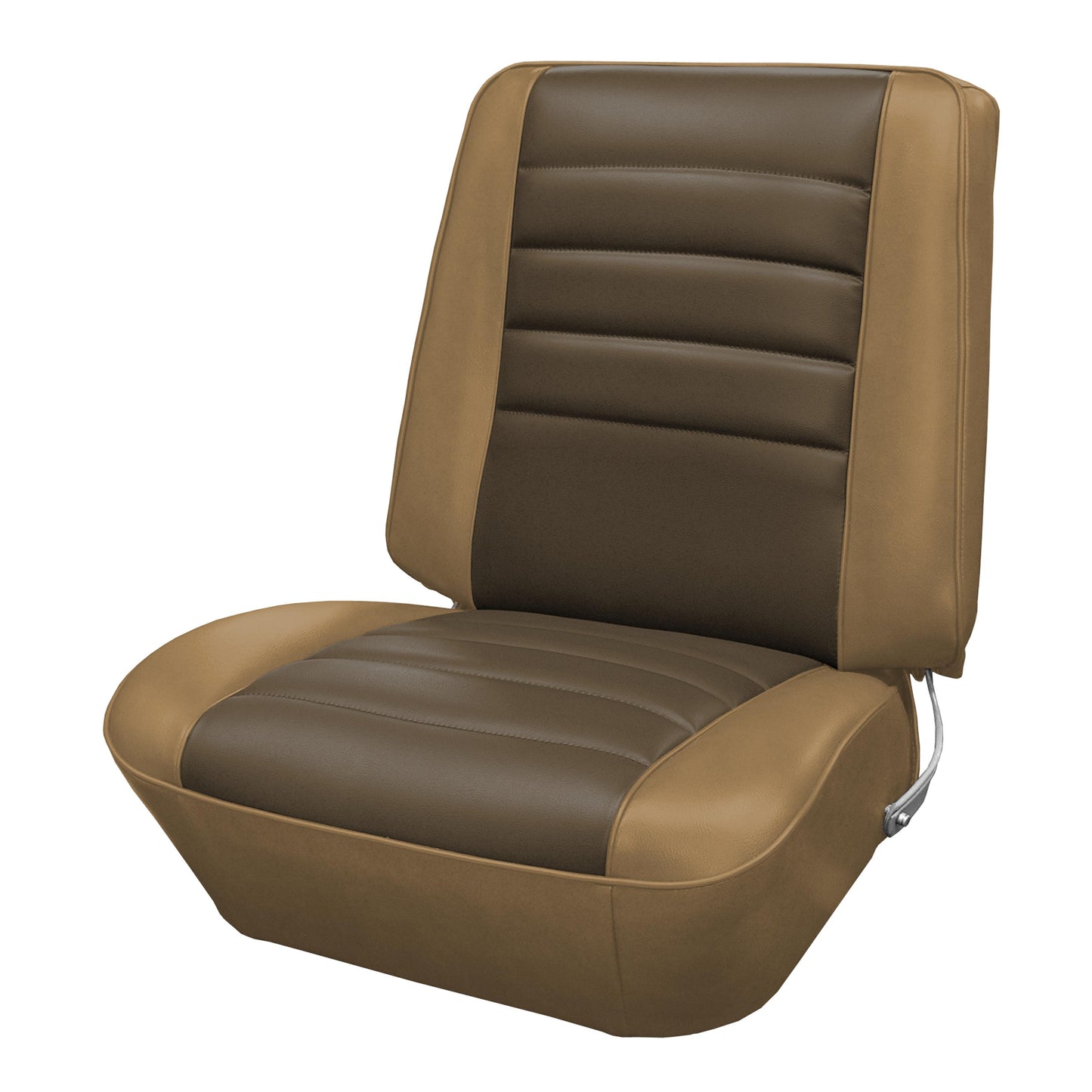 65 CHEVELLE/MALIBU BUCKET SEAT UPHOLSTERY - SRM BROWN/SRM SADDLE