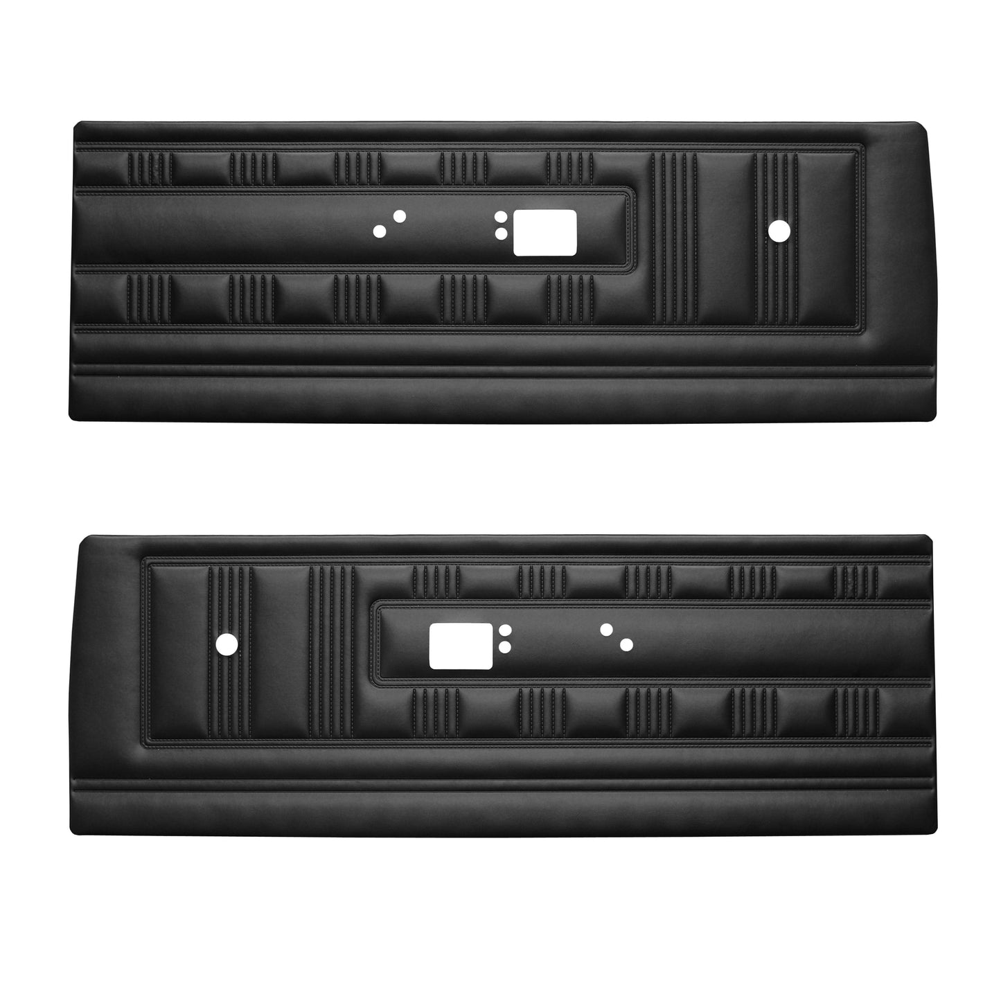70 DART CUSTOM/SWINGER FRONT DOOR PANELS - BLACK