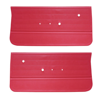 65 CHEVELLE/MALIBU FRONT DOOR PANELS - RED