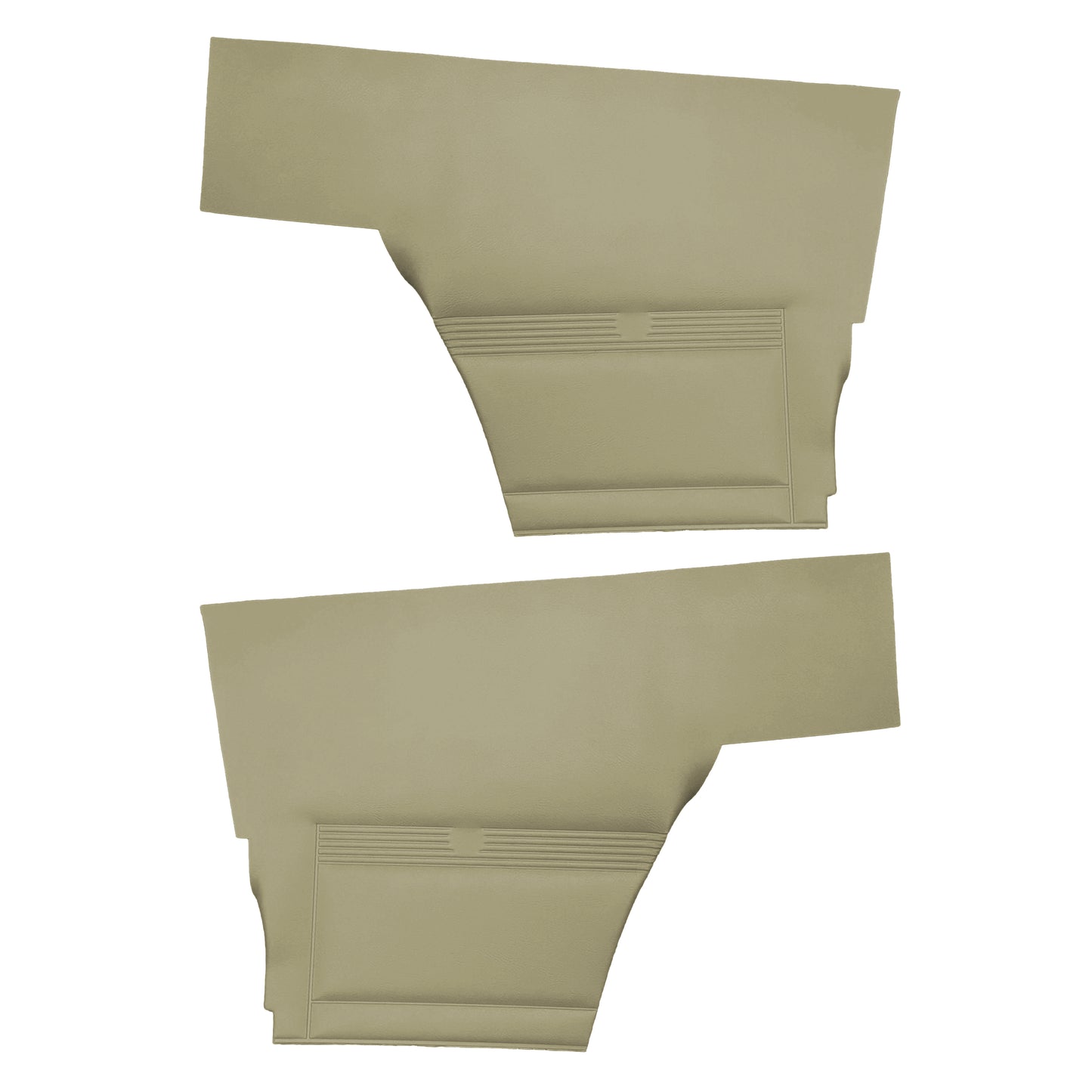 68 FIREBIRD "STANDARD" CONVERTIBLE REAR PANELS - WILLOW GOLD