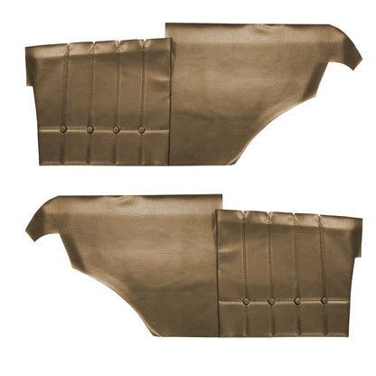 71-72 MONTE CARLO HARDTOP REAR PANELS (UNASSEMBLED) - SADDLE