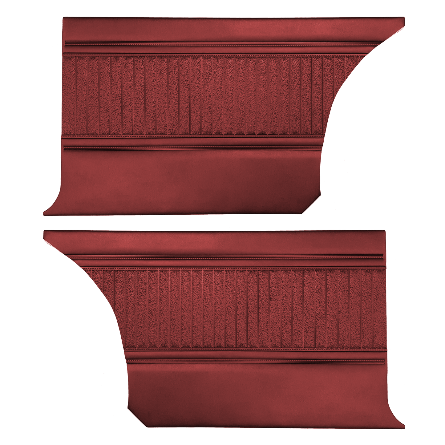 66 BELVEDERE II HARDTOP REAR PANELS - RED