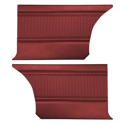 66 BELVEDERE II HARDTOP REAR PANELS - RED