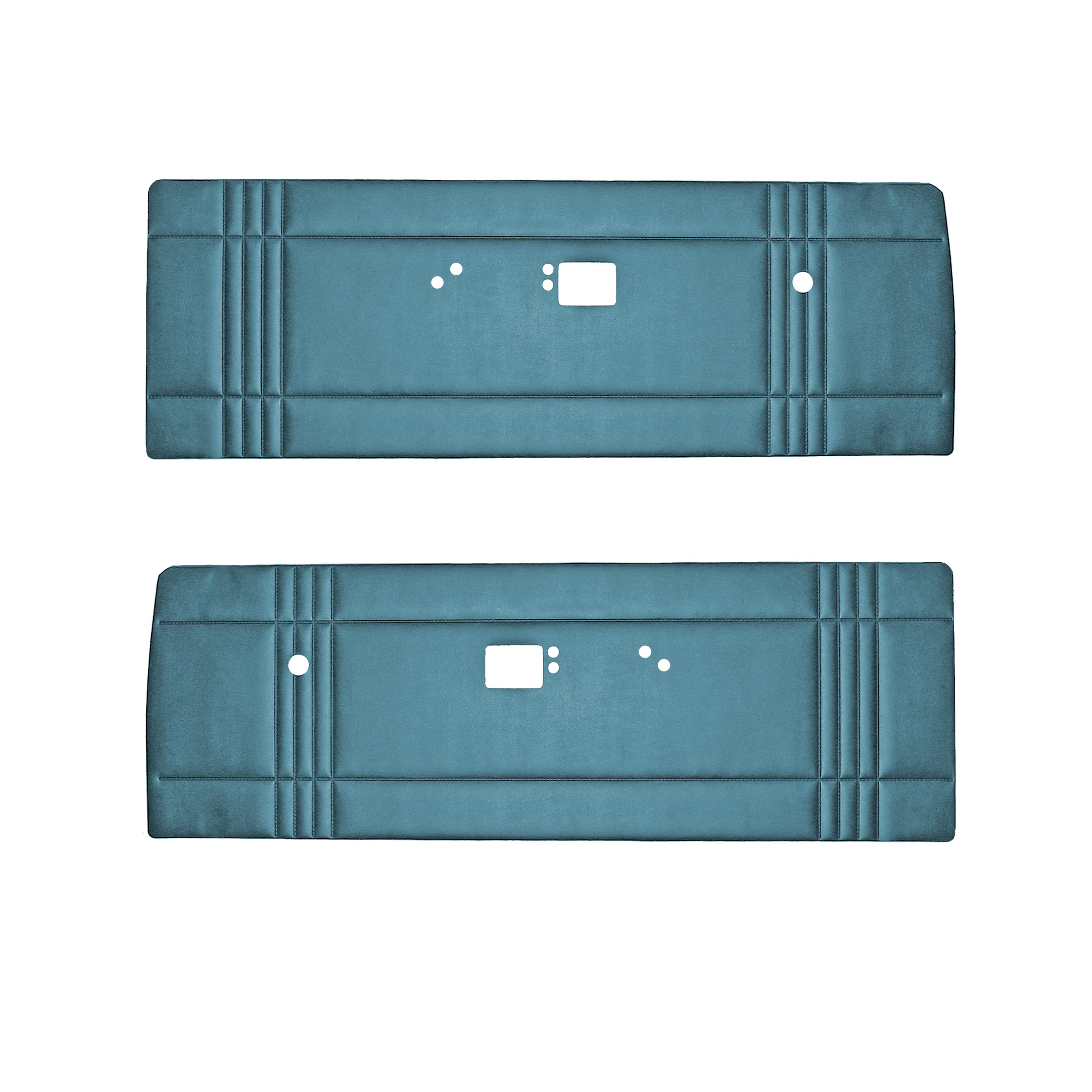 68 Dart Bench Front Panels - Light Metallic Blue - Legendary Auto
