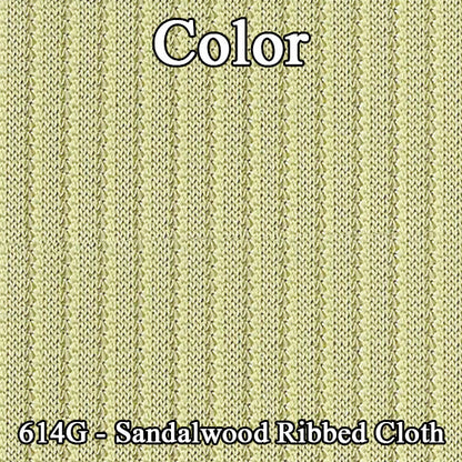 71 MONTE CARLO HARDTOP REAR CLOTH UPHOLSTERY - SRM SANDALWOOD CLOTH/SANDALWOOD