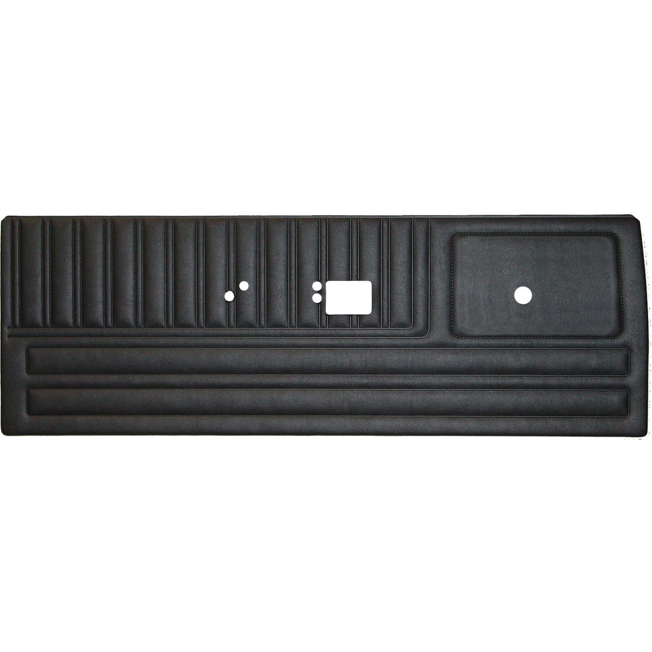 70 DUSTER FRONT DOOR PANELS - BLACK