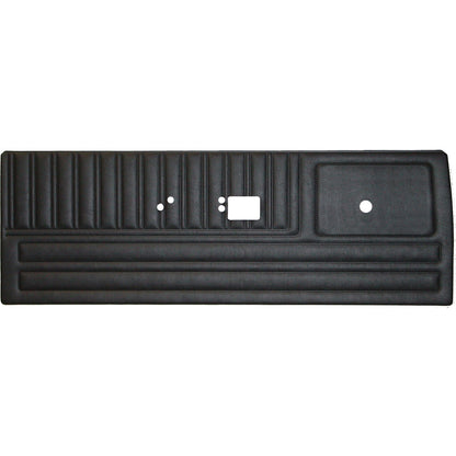 70 DUSTER FRONT DOOR PANELS - BLACK