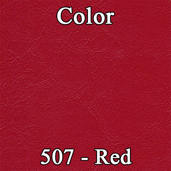 69 DART GT/GTS BUCKET SEAT UPHOLSTERY - RED