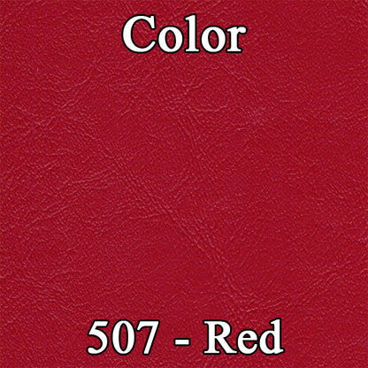 69 DART GT/GTS BUCKET SEAT UPHOLSTERY - RED