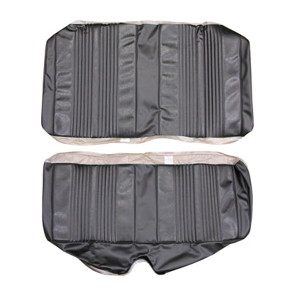 67 DART 270 HARDTOP REAR UPHOLSTERY - BLACK