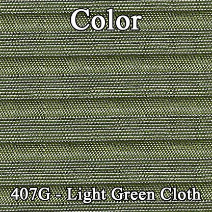 69 CHEVELLE/MALIBU HARDTOP REAR CLOTH UPHOLSTERY - SRM LIGHT GREEN CLOTH/LIGHT GREEN