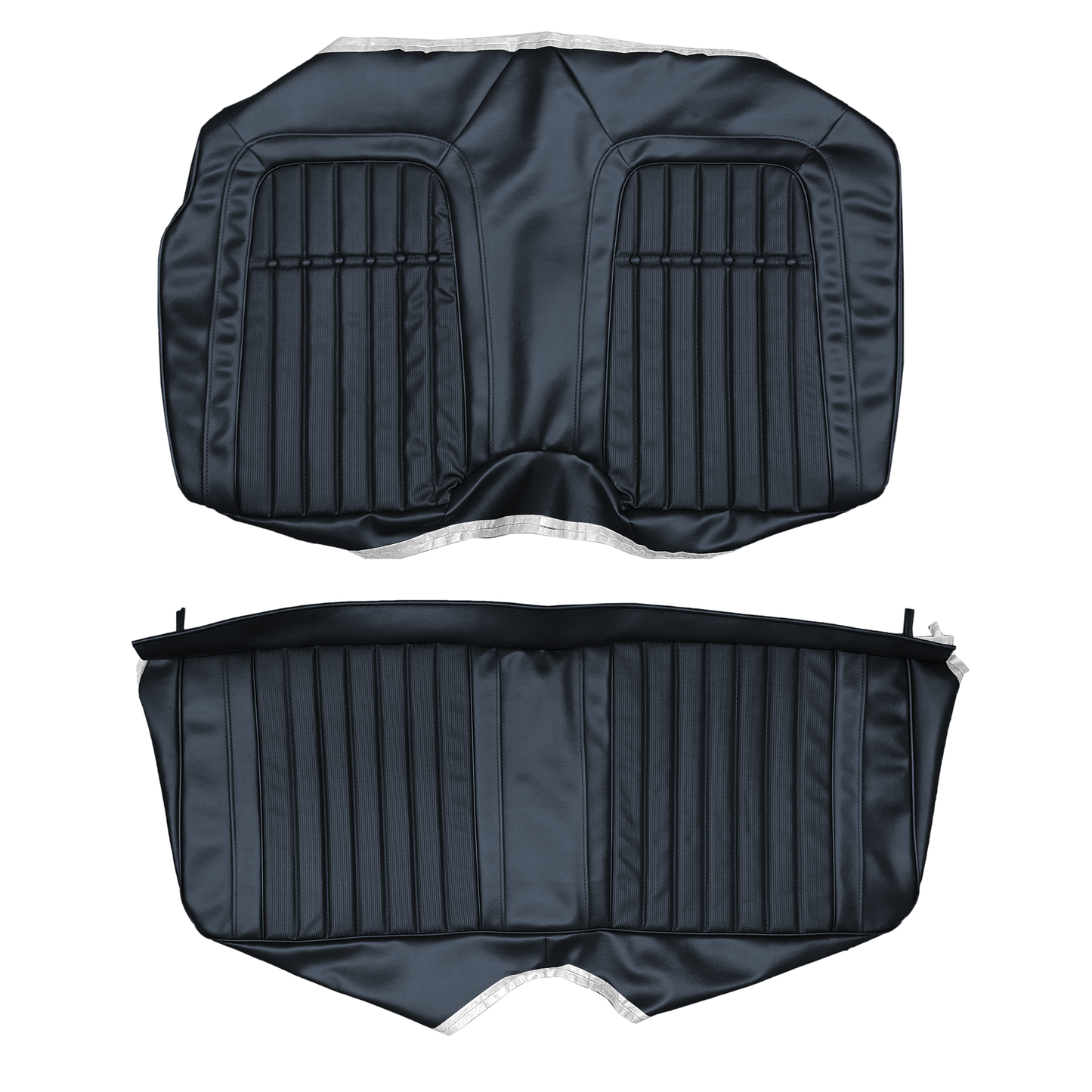 69 CAMARO "DELUXE" FOLD-DOWN REAR UPHOLSTERY - BLUE