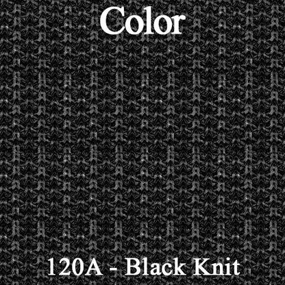 74 JAVELIN/AMX FRONT BUCKET SRM BLACK KNIT/BLACK