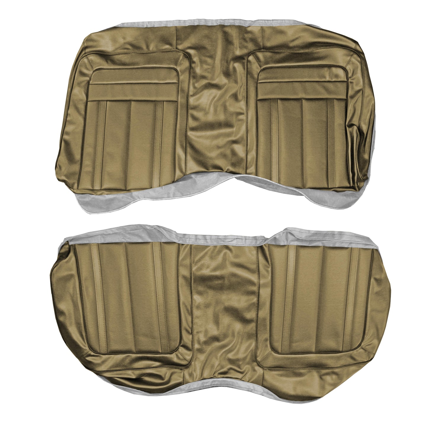 70 BARRACUDA GRAN COUPE HARDTOP REAR UPHOLSTERY - SRM GOLD