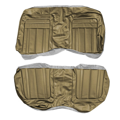 70 BARRACUDA GRAN COUPE HARDTOP REAR UPHOLSTERY - SRM GOLD