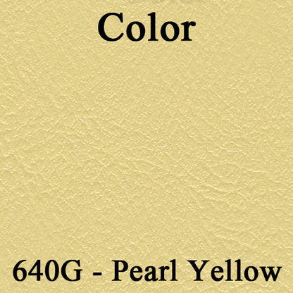 67 CUTLASS SUPREME/442 CONVERTIBLE REAR PANELS - PEARL YELLOW