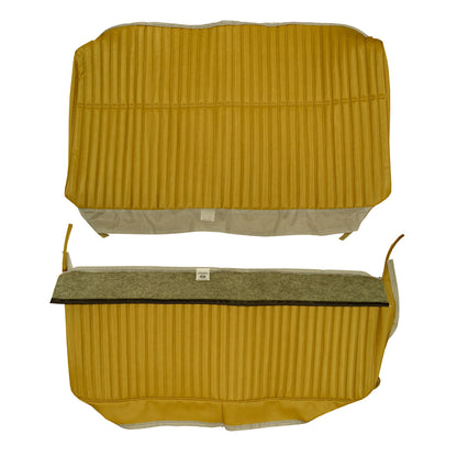 70 MONTE CARLO HARDTOP REAR UPHOLSTERY - GREEN