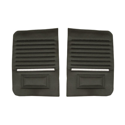 66 CORONET 440 CONVERTIBLE REAR PANELS - BLACK
