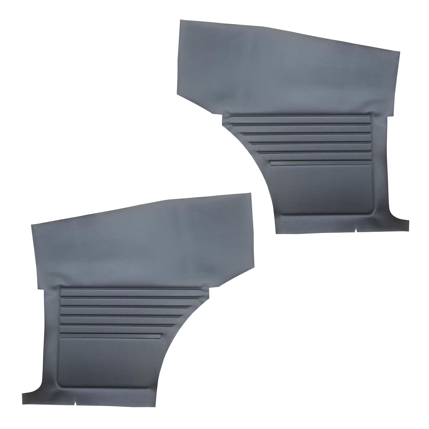 68 CAMARO "STANDARD" HARDTOP REAR PANELS W/ FIXED SEAT (UNASSEMBLED) - BLACK