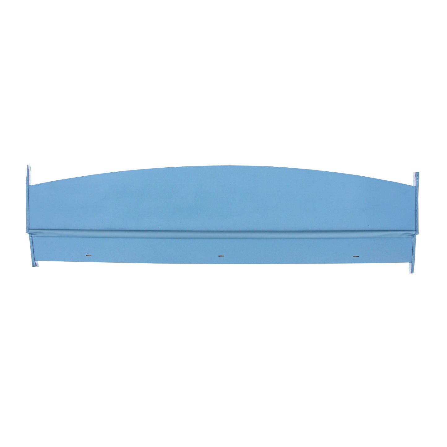 63 DODGE/PLYMOUTH B-BODY HARDTOP PACKAGE TRAY W/O SPEAKER CUT-OUTS - BLUE