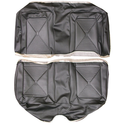 65 DART GT HARDTOP REAR UPHOLSTERY - BLACK