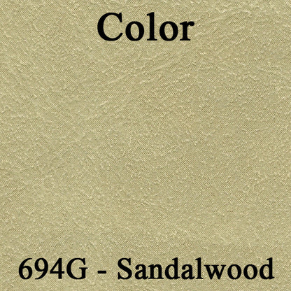 70 SKYLARK/GS "STANDARD" SPORT COUPE REAR UPHOLSTERY - SANDALWOOD