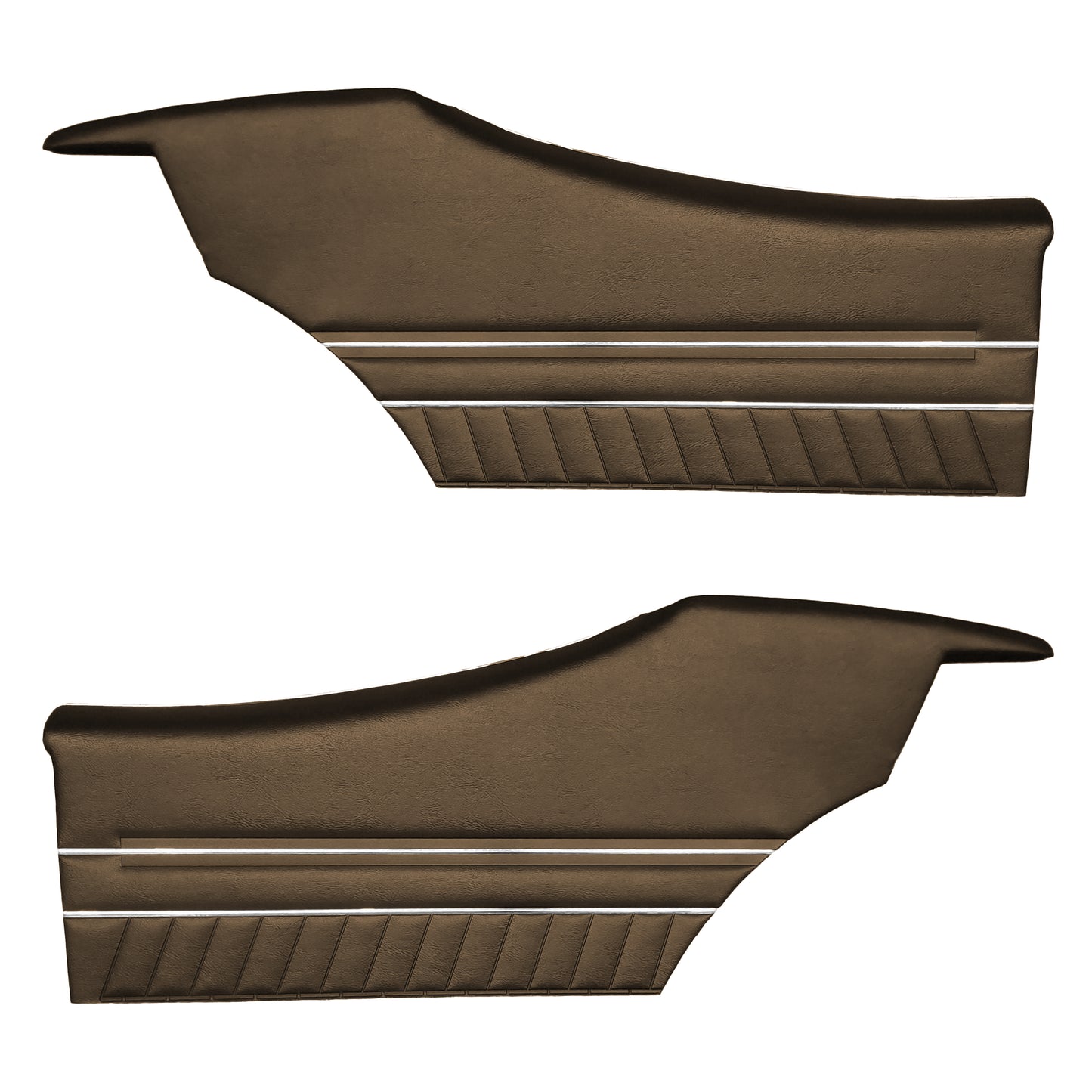 70 GTO/LEMANS SPORT HARDTOP REAR PANELS (PRE-ASSEMBLED) - BURNISHED SADDLE