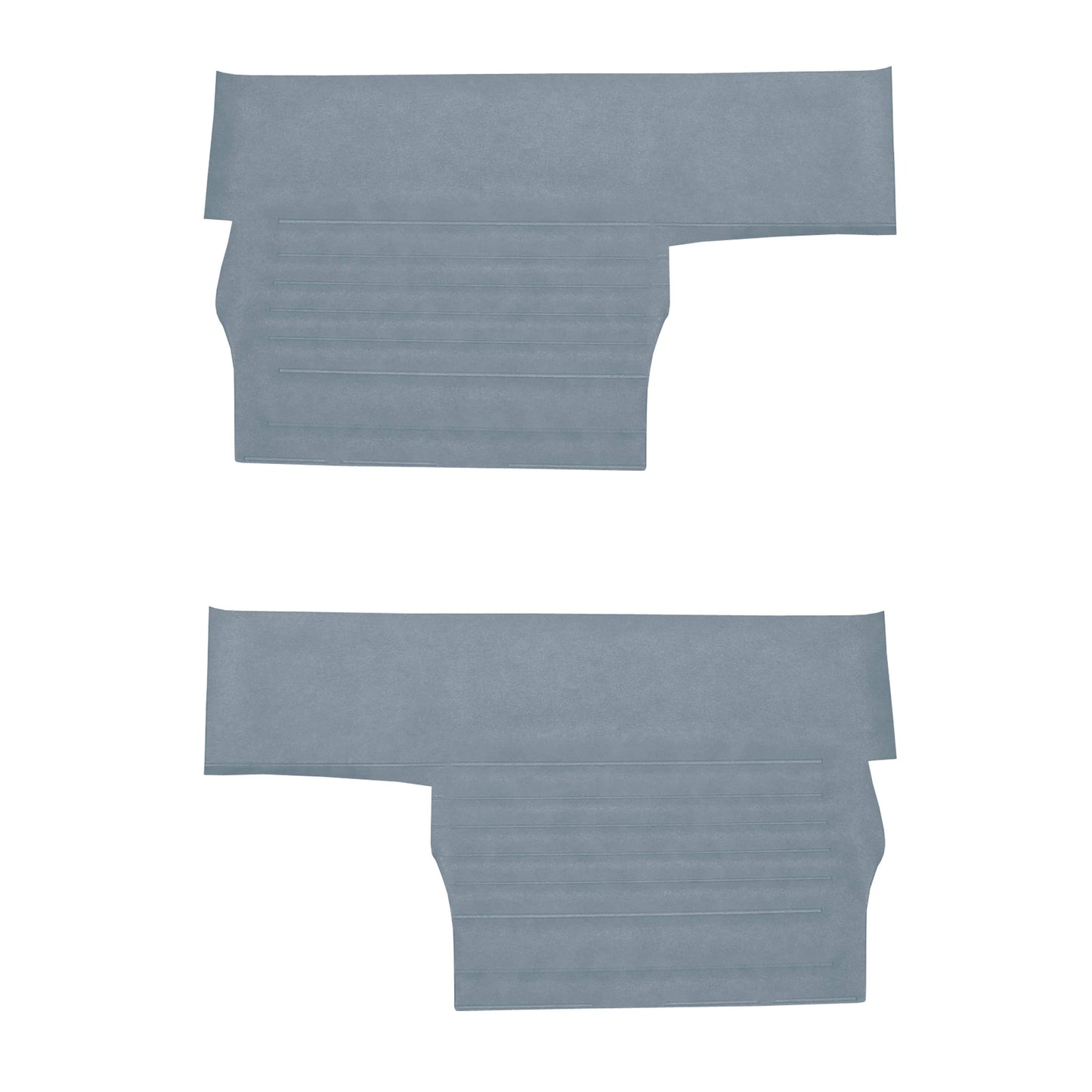 65 CUTLASS/442 CONVERTIBLE REAR PANELS - BLUE