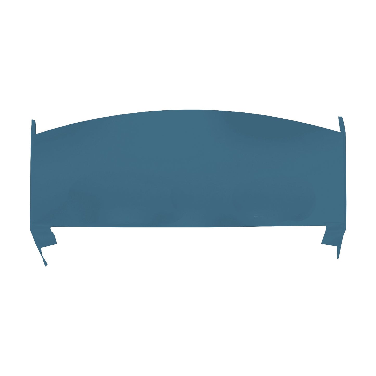 73 DUSTER/DART SPORT PACKAGE TRAY W/O SPEAKER CUT-OUTS - BRIGHT BLUE